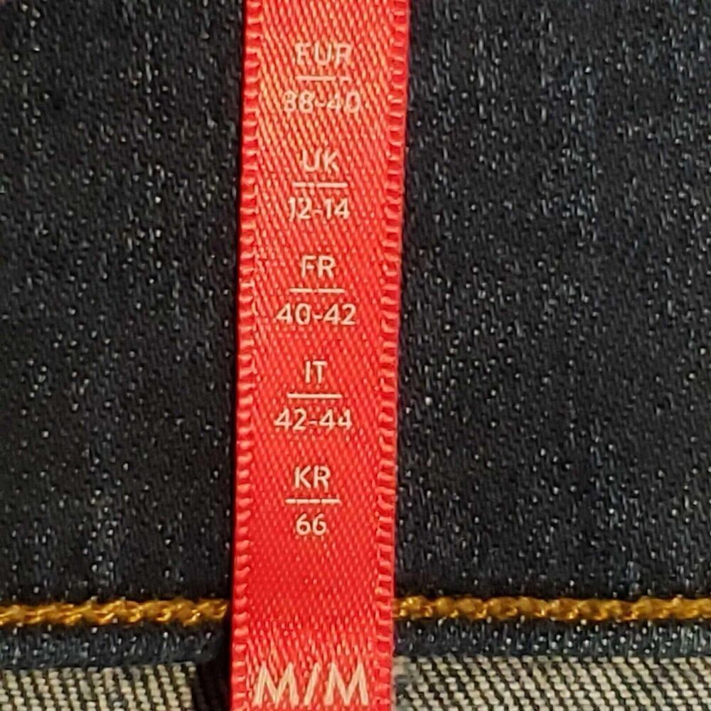 Spanx Jeans Women's Size Medium M Blue Skinny Pull On Stretch High Rise - Picture 8 of 11